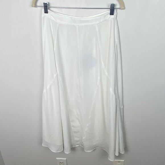 NWT Show Me Your Mumu White Midi Skirt Lined New Tags Size Medium Bohemian Boho - Picture 8 of 9